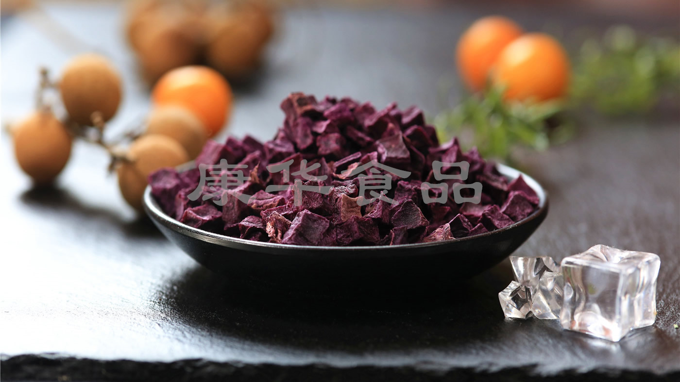 Purple sweet potato kernels